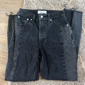 Abercrombie the Mom High Rise Curve Love Size 24